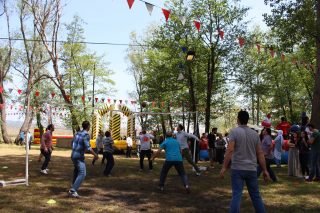 Voleybol Oyunu Piknik Takım Oyunları