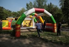 Şut Becerisi Şişme Oyun Parkuru Kiralama İzmir Piknik Organizasyonu