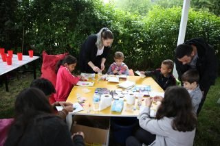 Kum Boyama Atölyesinde Eğitici Çalışmalar İzmir